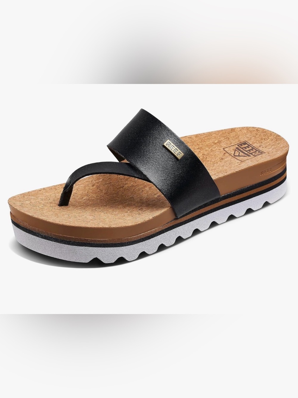 REEF Women's Cushion Sol Hi Platform Sandals